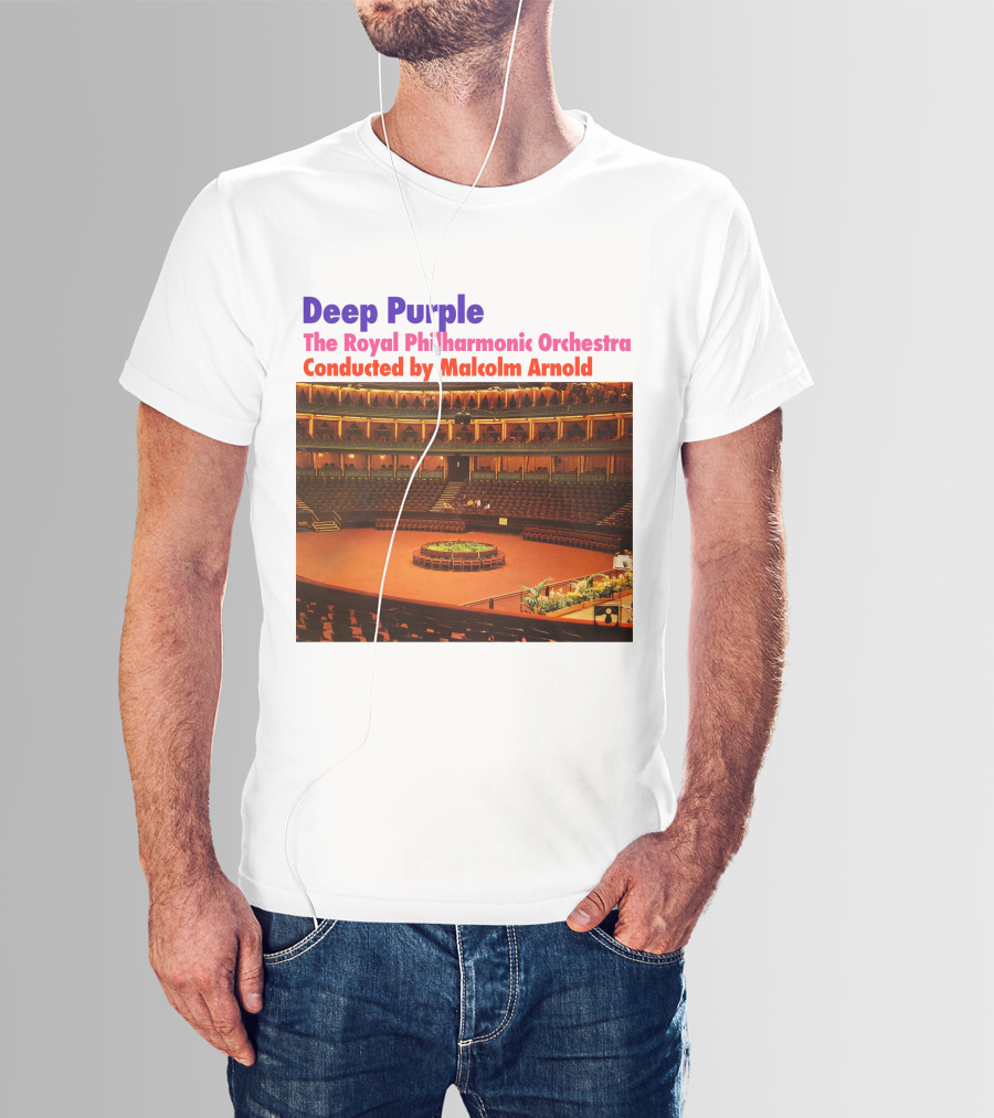 Deep Purple The Royal Philharmonic Orchestra Conducted By Malcolm Arnold T-Shirt