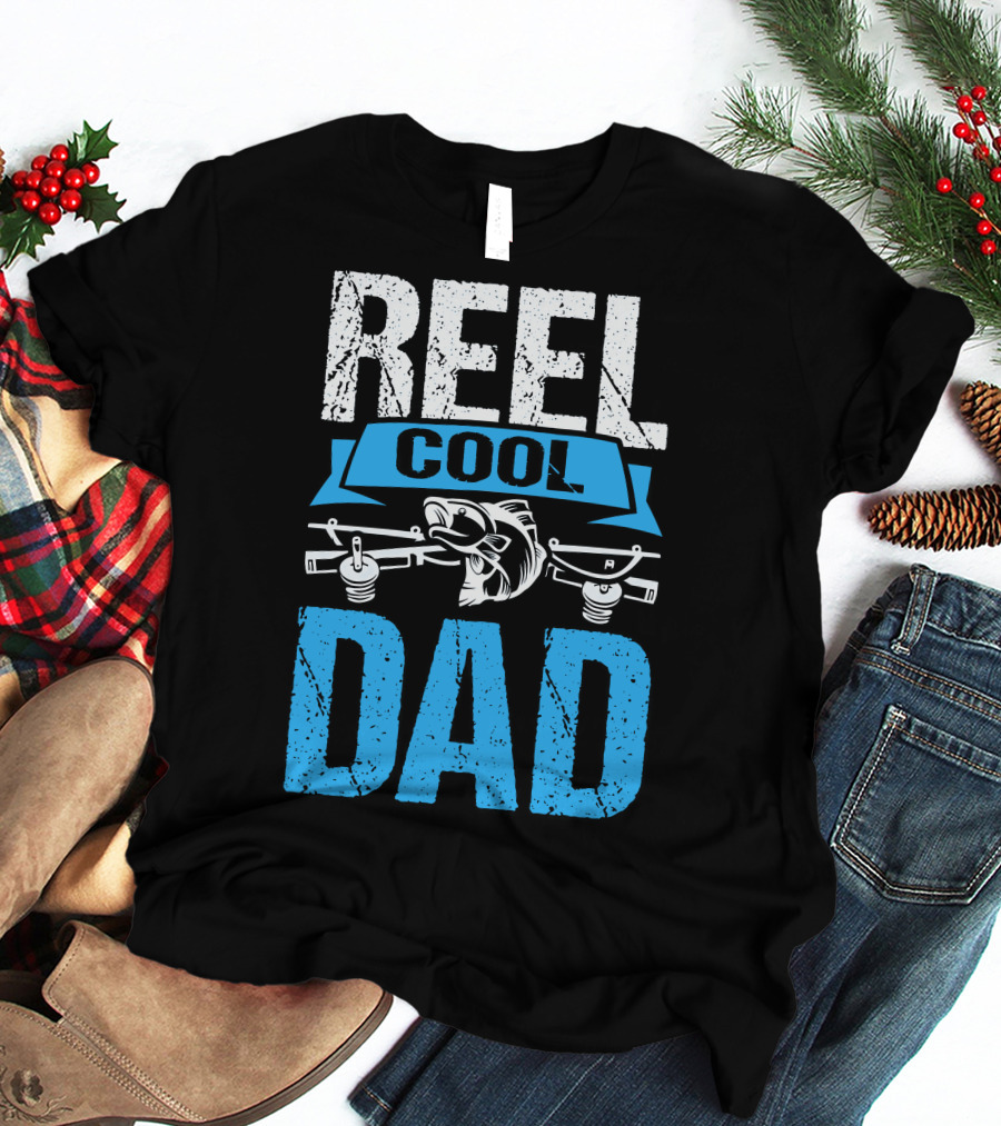 Reel Cool Dad Fishing T-Shirt