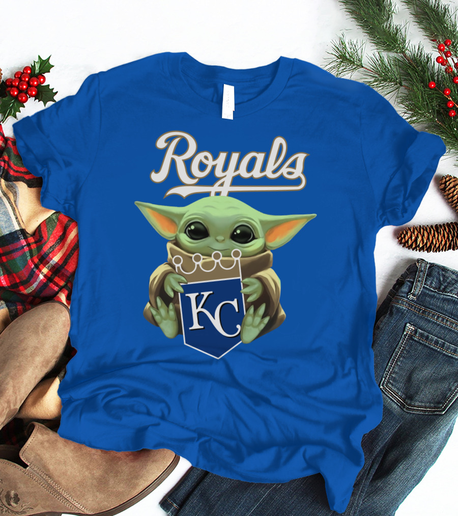 Baby Yoda Royals KC T-Shirt