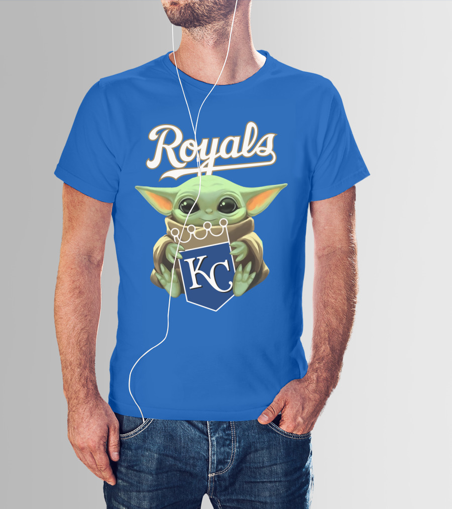 Baby Yoda Royals KC T-Shirt