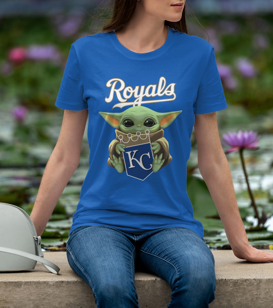 Baby Yoda Royals KC T-Shirt
