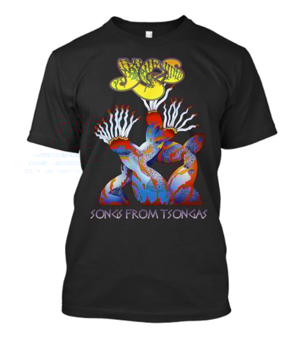 Yes Songs From Tsongas Colorful Abstract T-Shirt