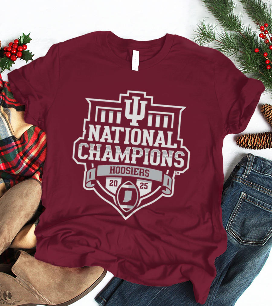 IU National Champions Indiana Hoosiers Football T-Shirt