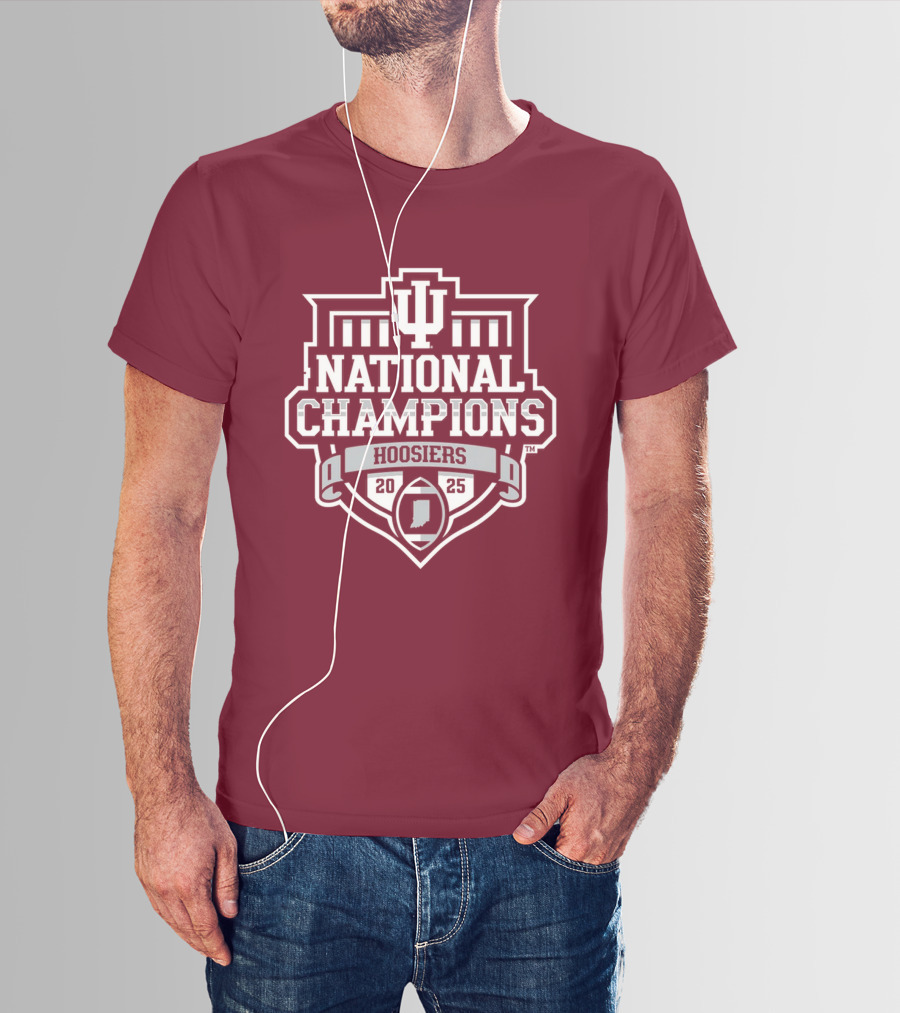 IU National Champions Indiana Hoosiers Football T-Shirt