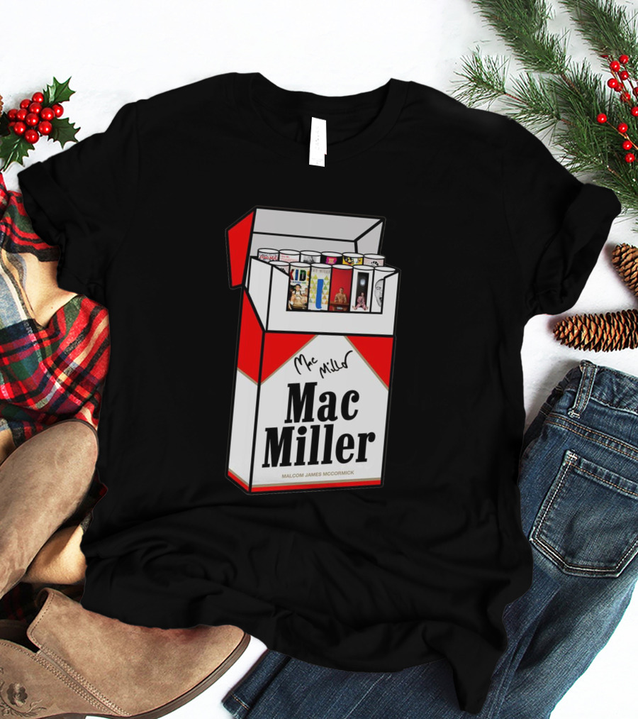 Mac Miller Malcolm James Mccormick Album Pack T-Shirt
