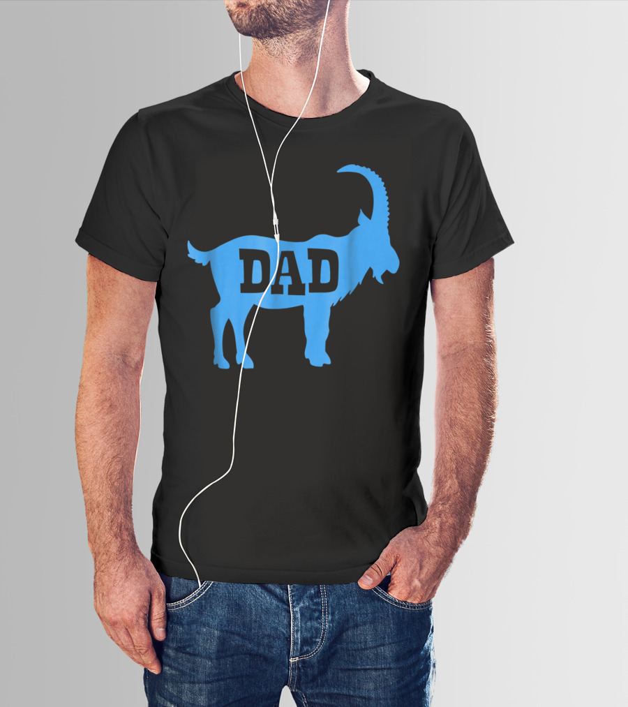 DAD GOAT Greatest Of All Time Birthday T-Shirt