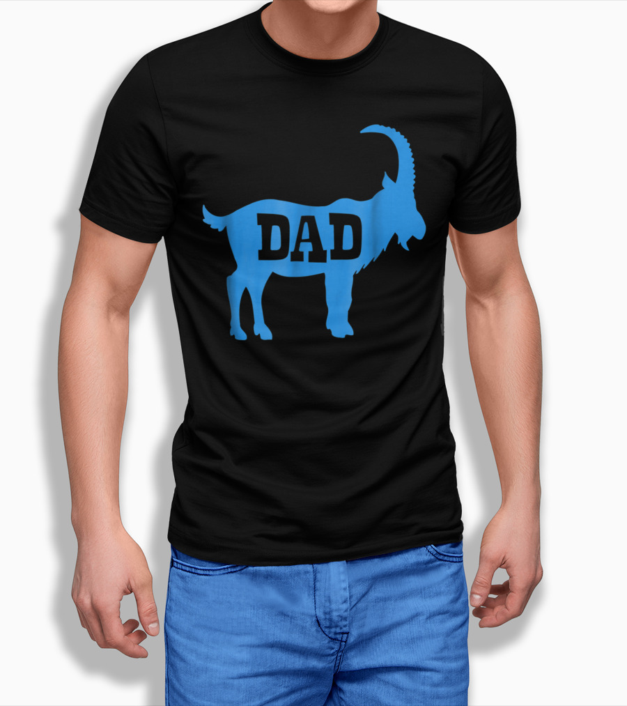 DAD GOAT Greatest Of All Time Birthday T-Shirt