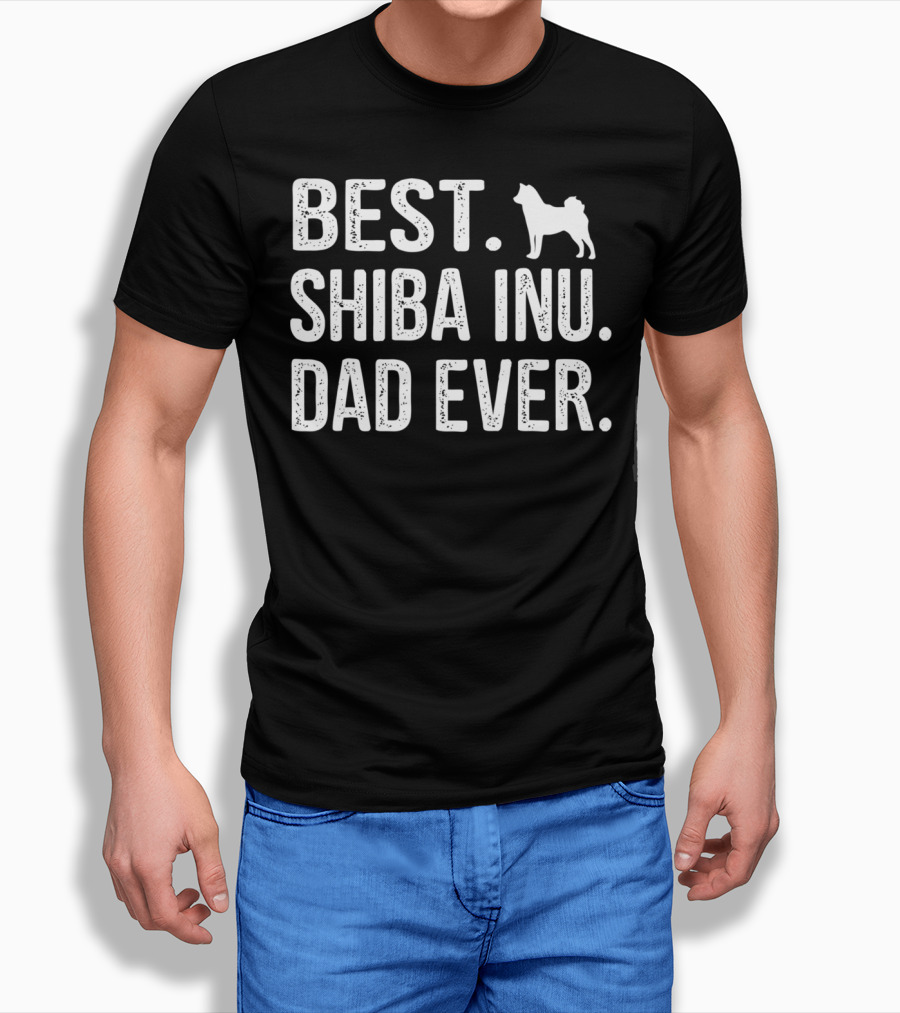 Best Shiba Inu Dad Ever T-Shirt