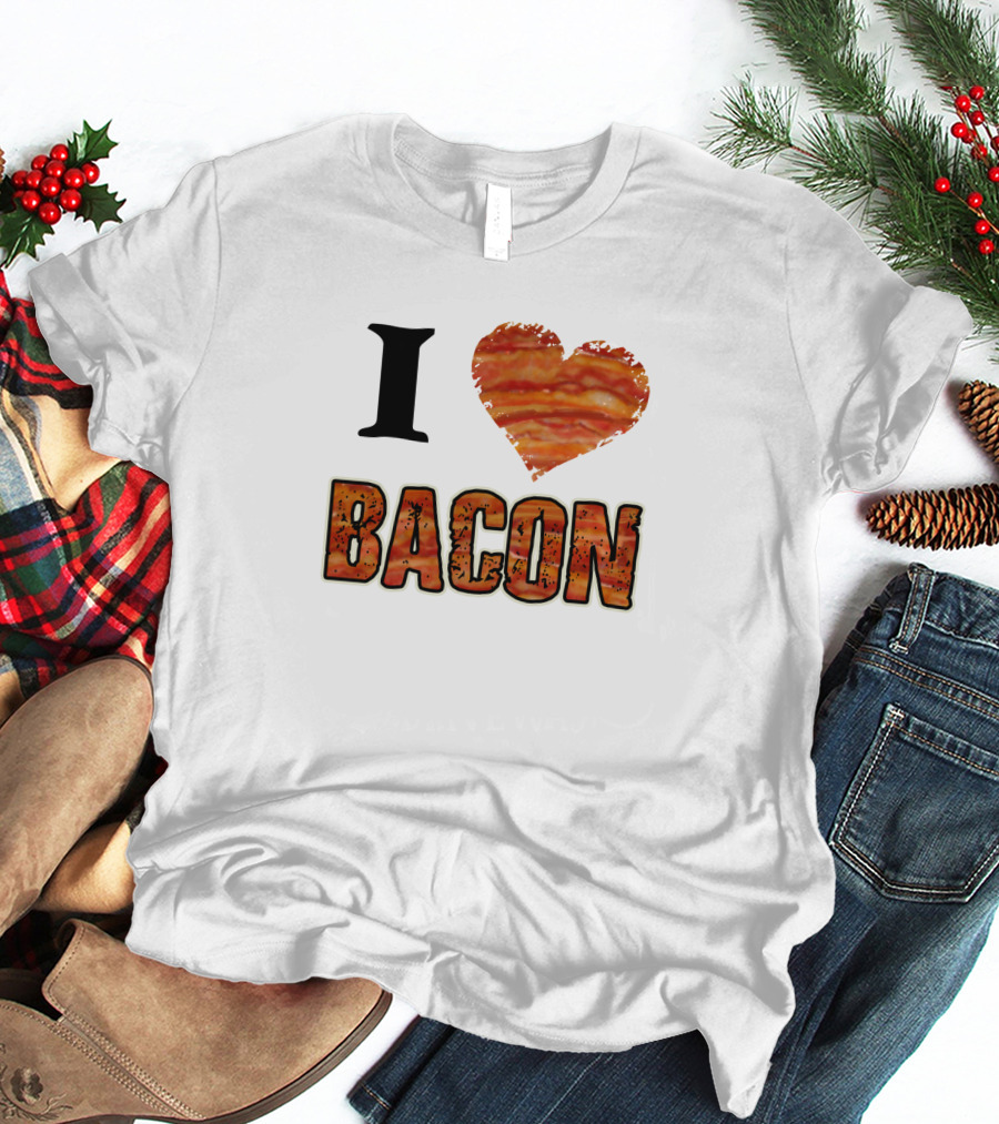 I Heart Bacon 832704 T-Shirt