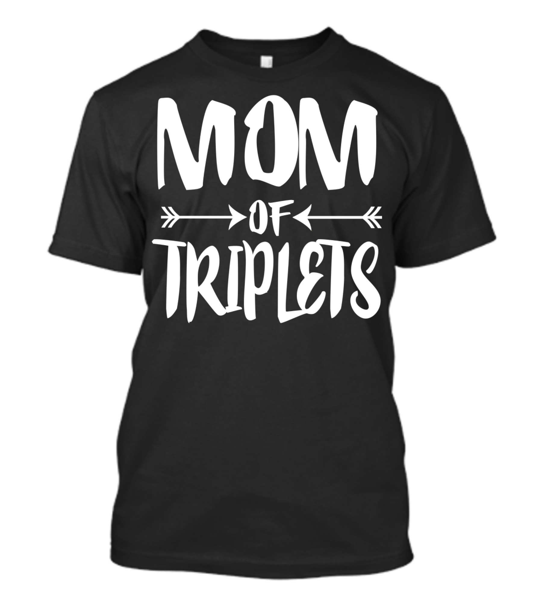 Mom Of Triplets New Mother Journey Expecting Pregnant Experience T-Shirt