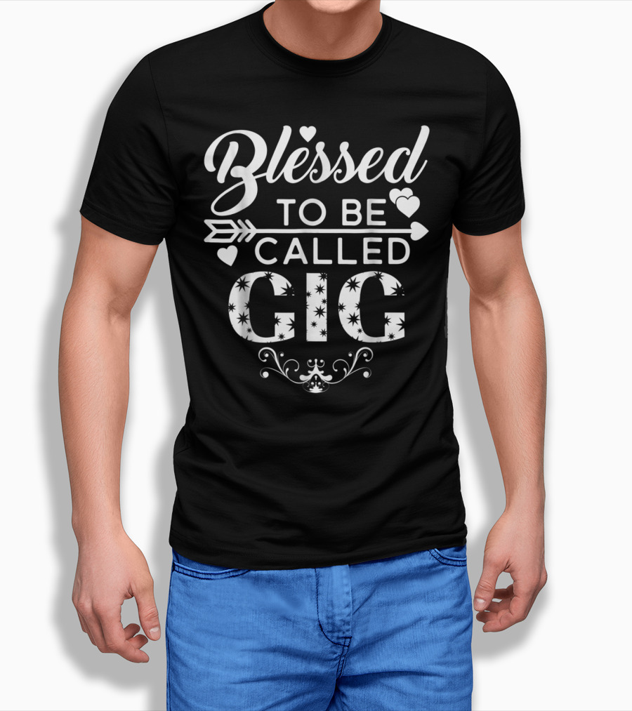Blessed To Be Called GiGi Funny Womens T-Shirt