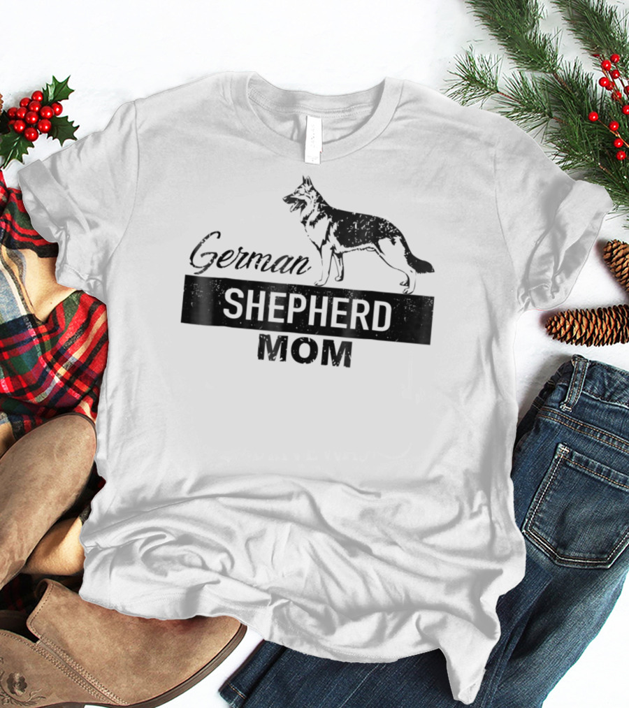 German Shepherd Mom T-Shirt