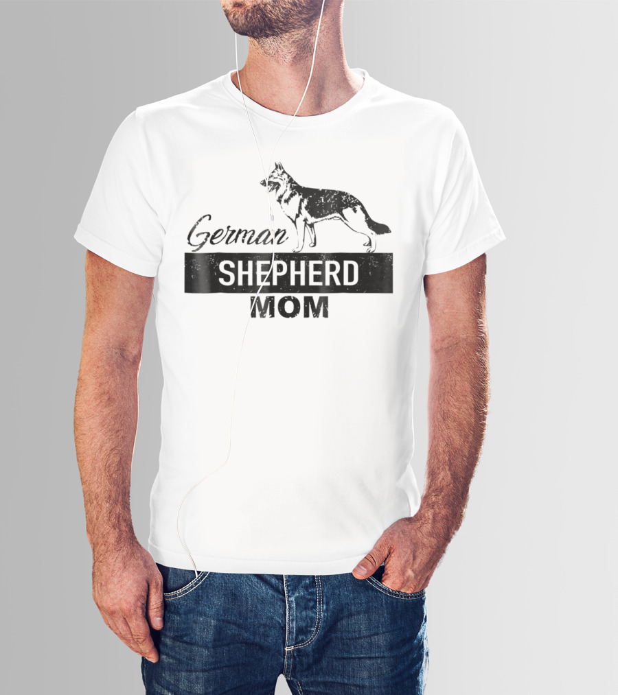 German Shepherd Mom T-Shirt