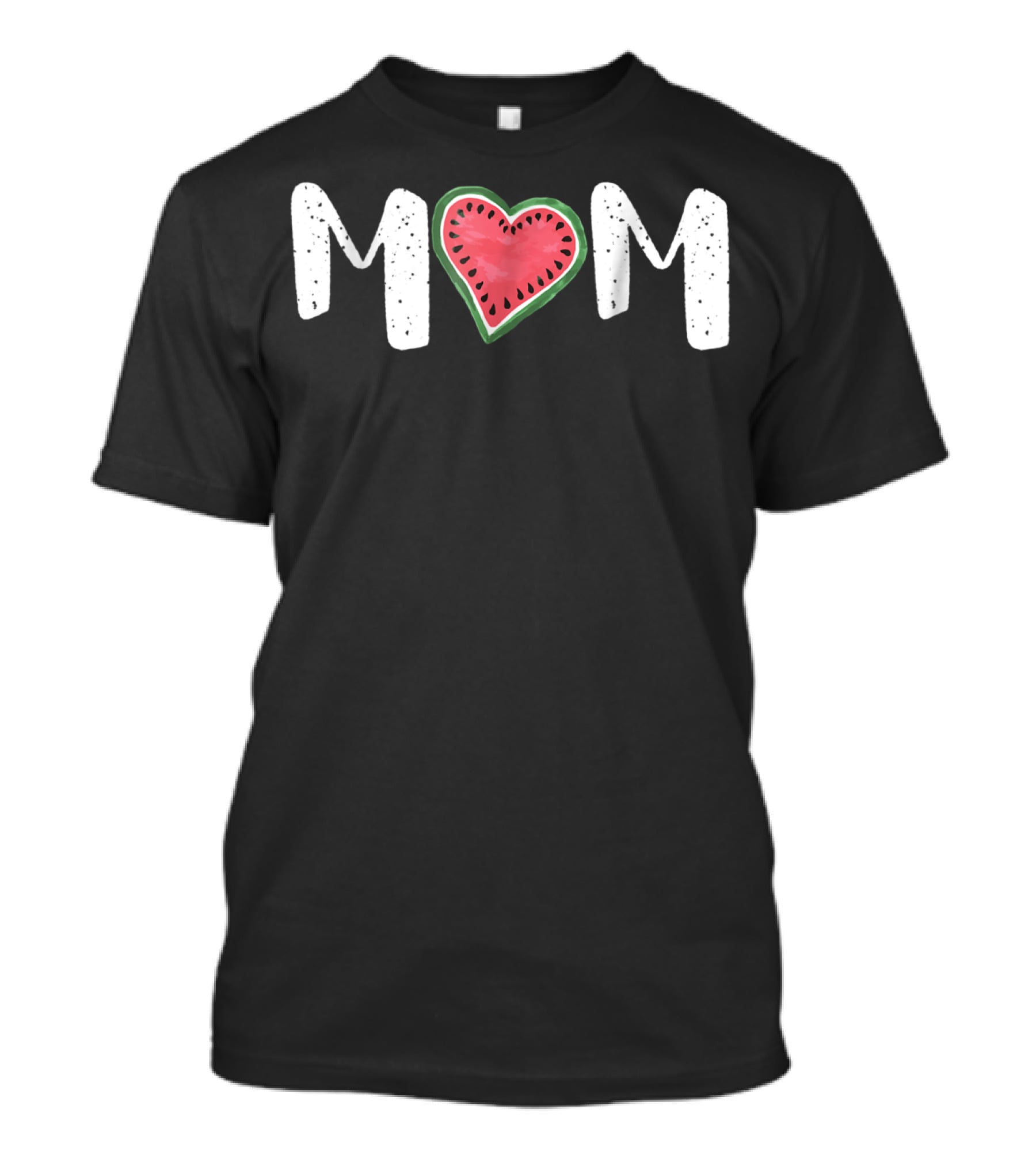 Mom Heart Watermelon T-Shirt