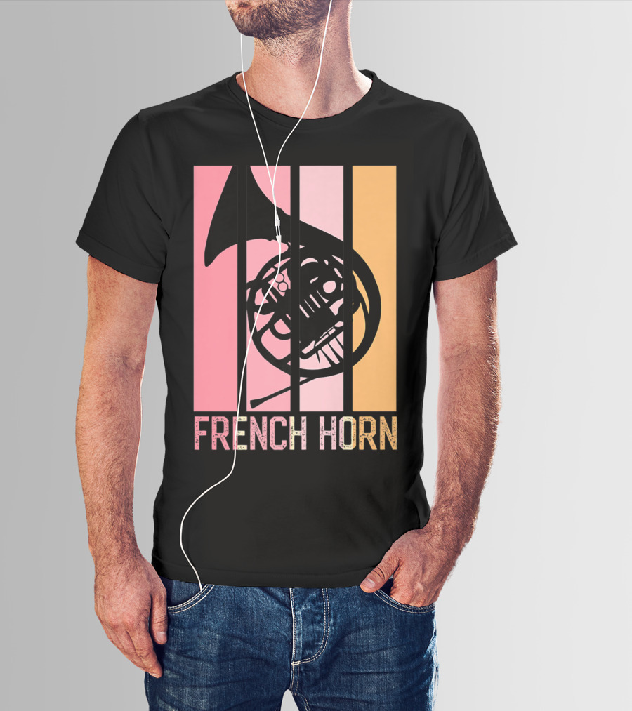 Band Mom Marching French Horn School75 T-Shirt