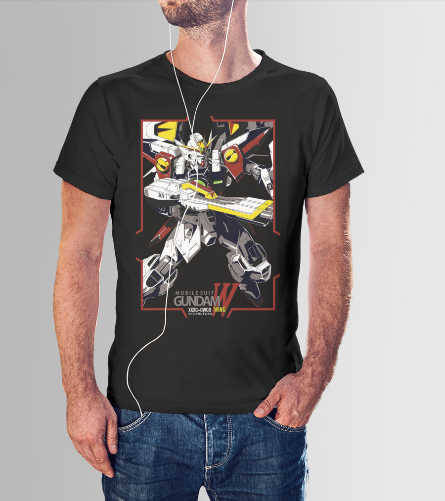 Mobile Suit Gundam Wing XXXG-00W0 Wing T-Shirt