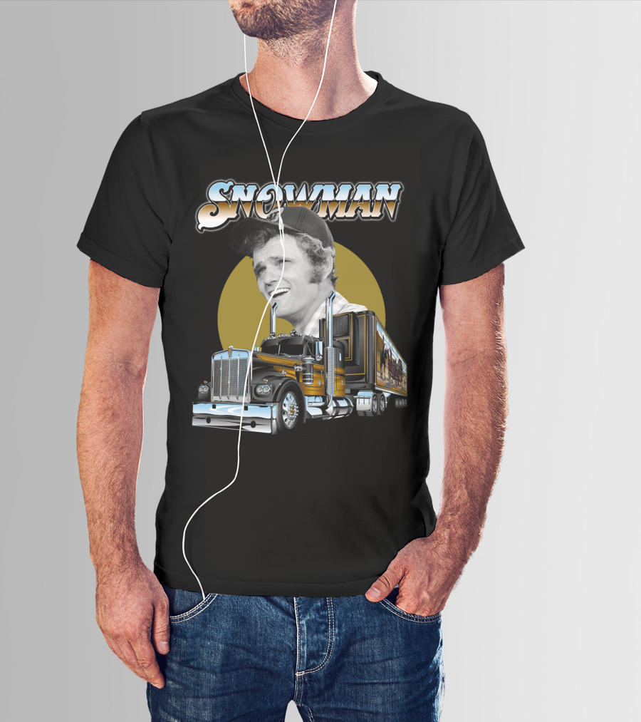 Snowman Big Rig Tribute Smokey And The Bandit T-Shirt