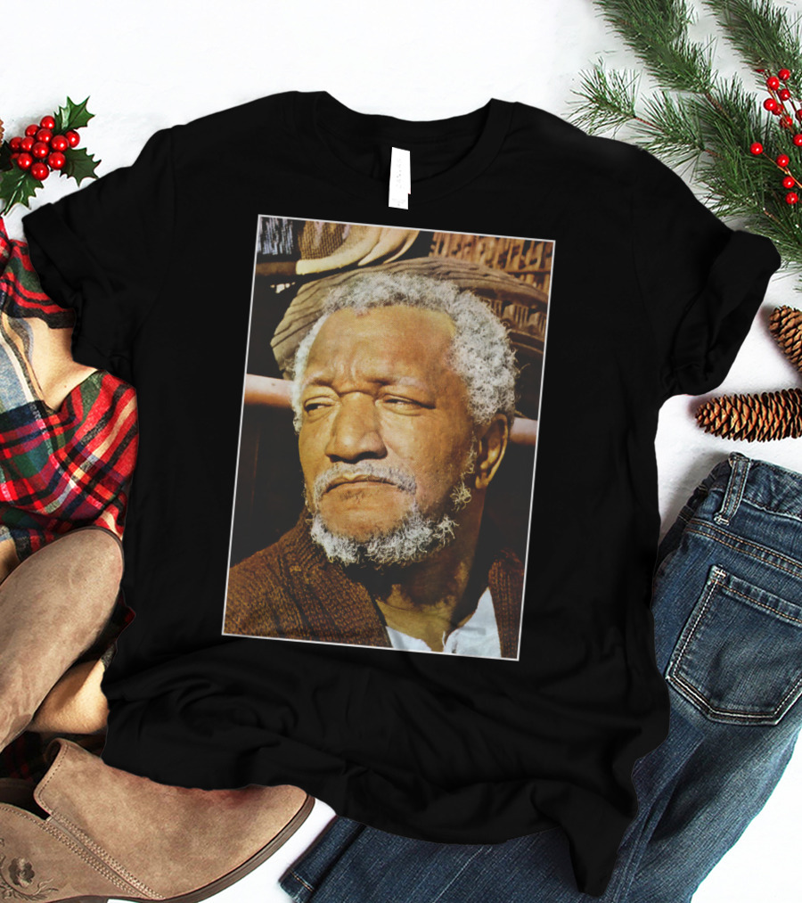 Sanford And Son Fred Sanford Classic Portrait Iconic TV Character T-Shirt