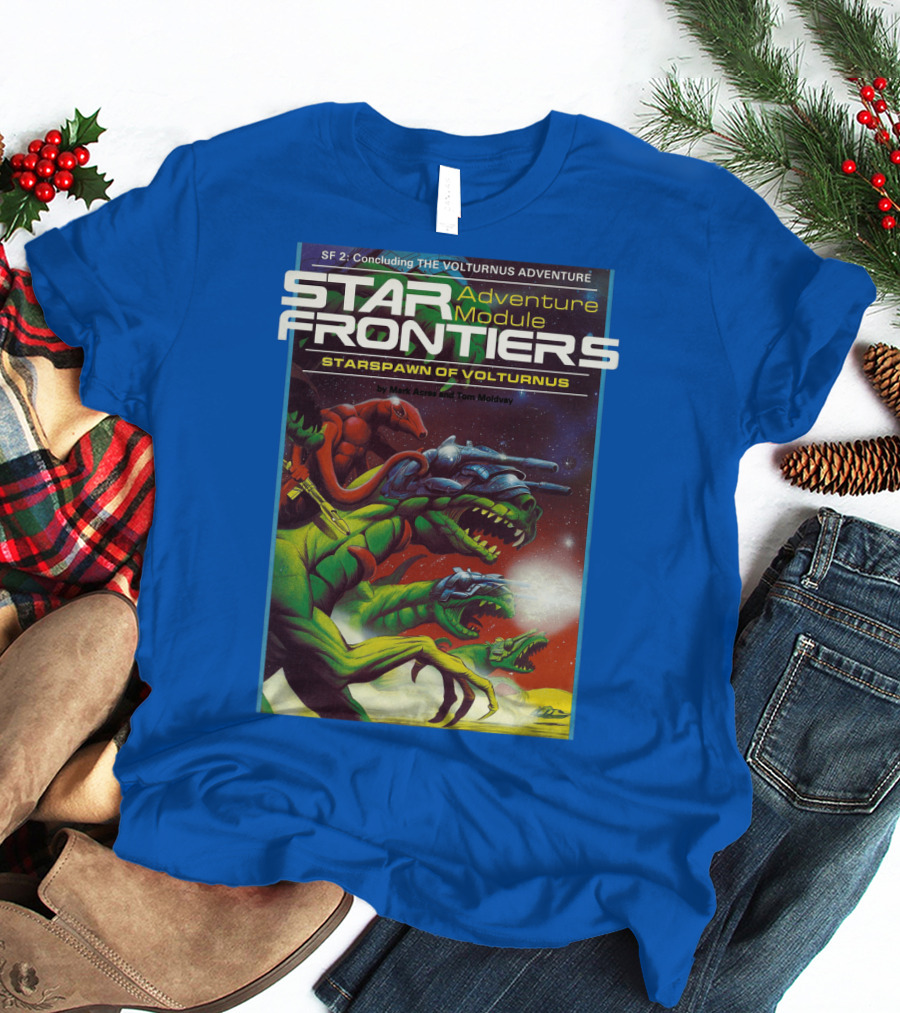 SF Star Frontiers Adventure Module Starspawn Of Volturnus T-Shirt
