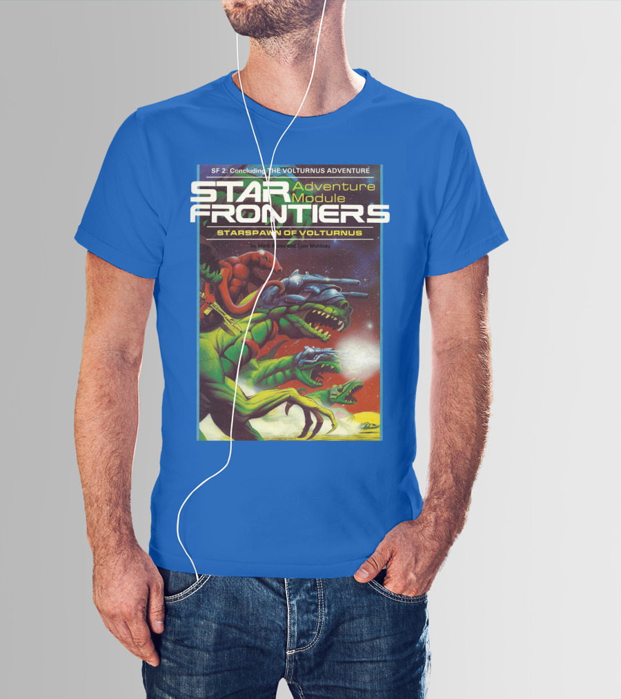 SF Star Frontiers Adventure Module Starspawn Of Volturnus T-Shirt