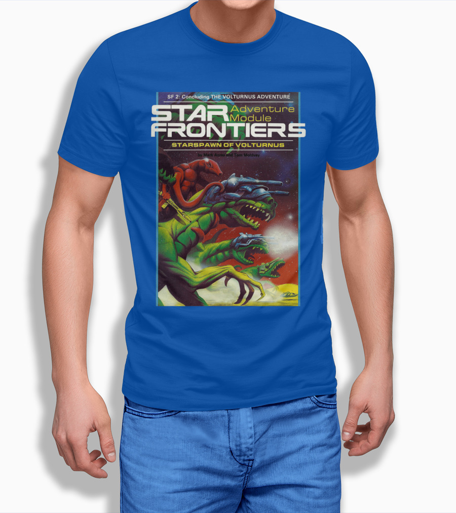 SF Star Frontiers Adventure Module Starspawn Of Volturnus T-Shirt