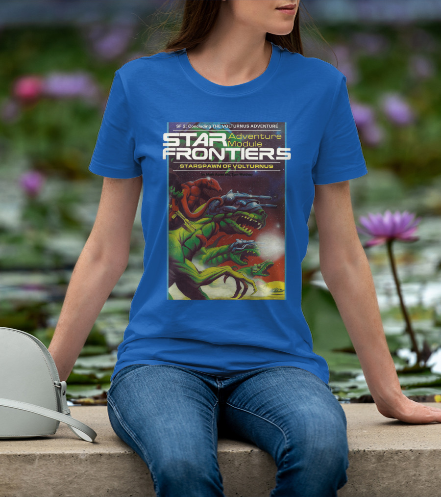 SF Star Frontiers Adventure Module Starspawn Of Volturnus T-Shirt