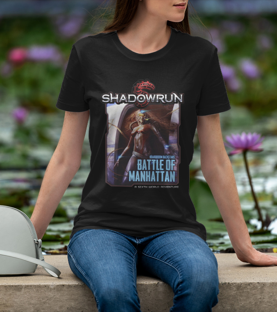 Shadowrun Boardroom Backstabs Battle Of Manhattan A Sixth World Adventure T-Shirt