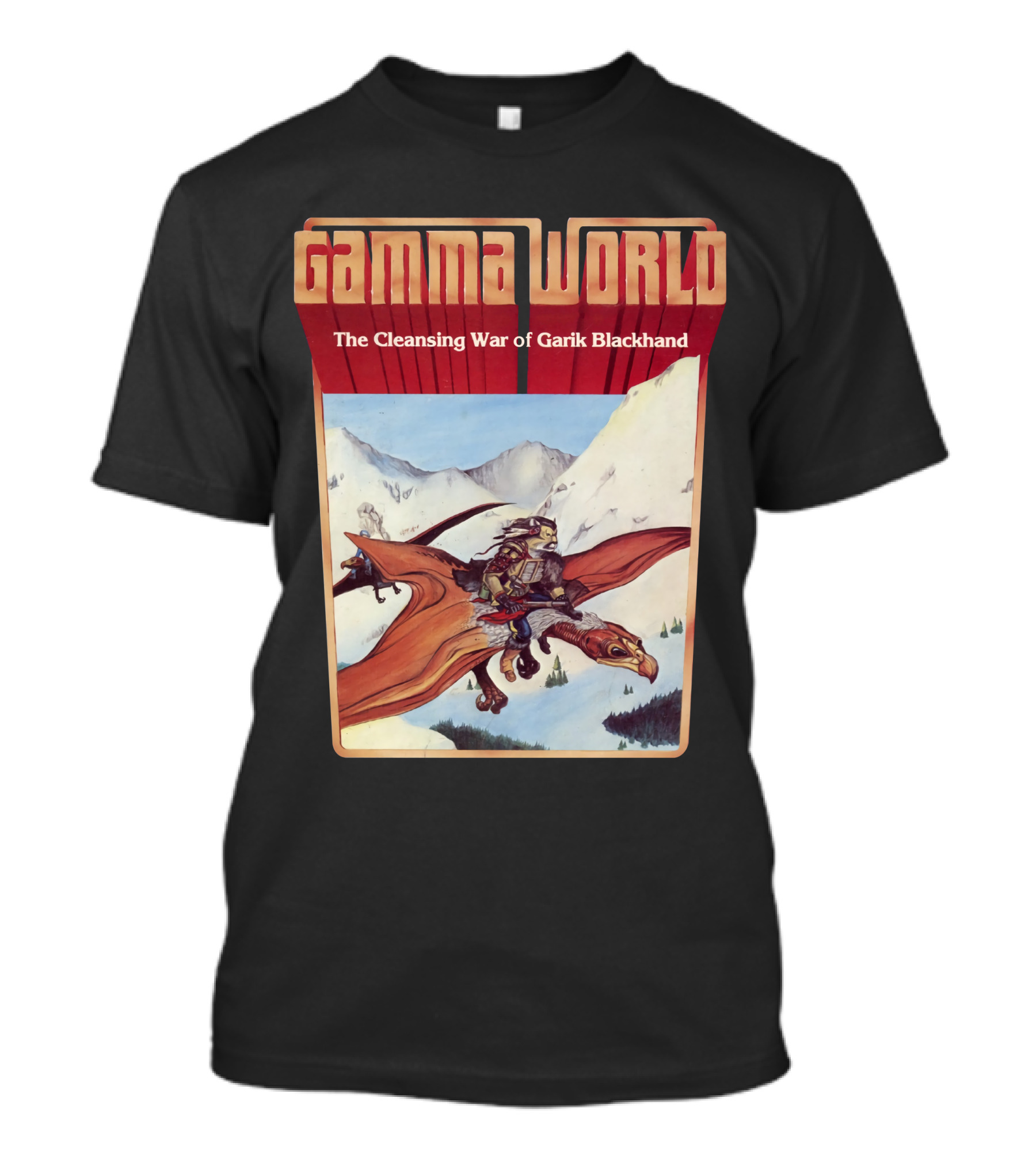 Gamma World The Cleansing War Of Garik Blackhand T-Shirt