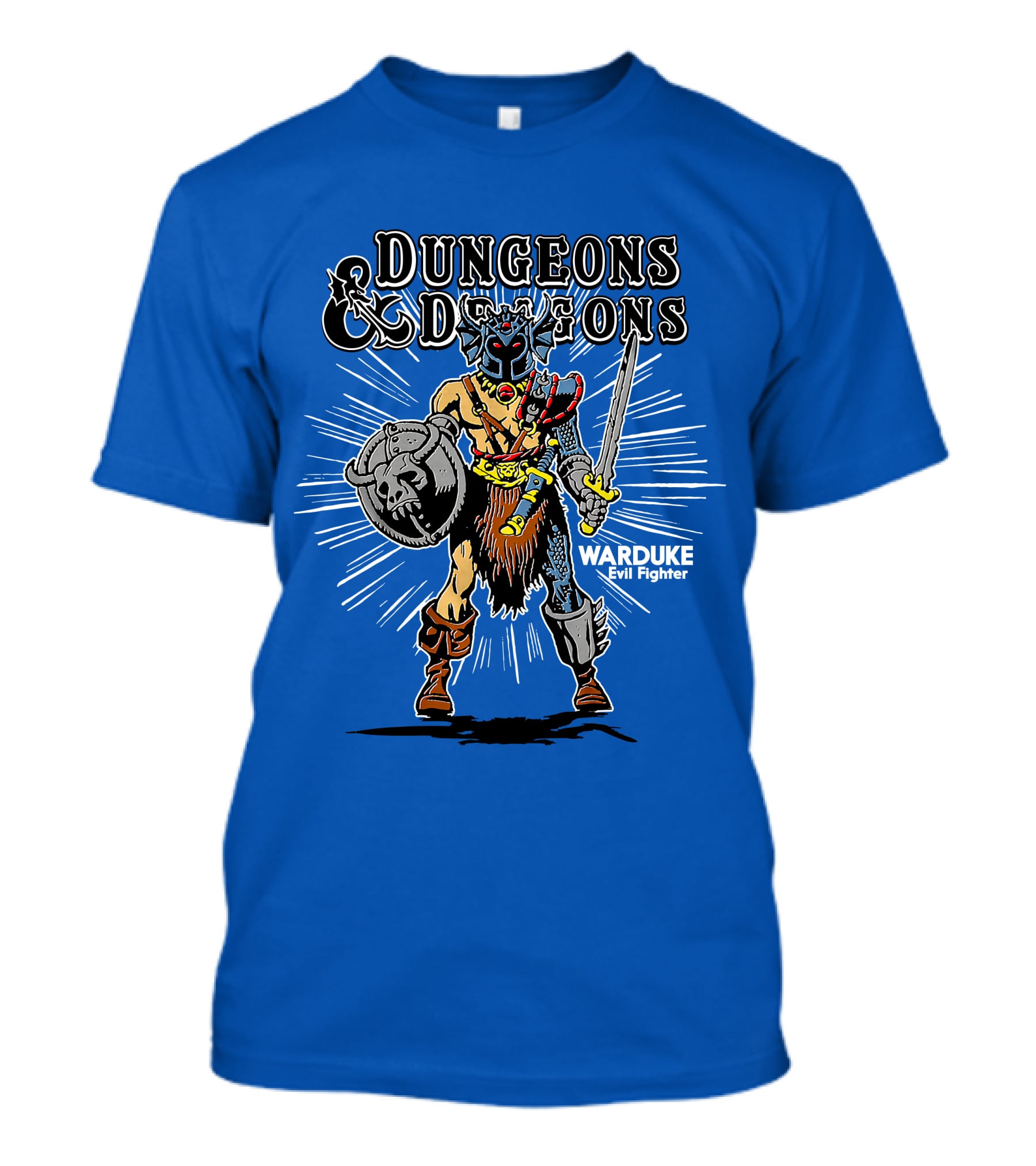 Dungeons And Dragons Warduke Evil Fighter T-Shirt
