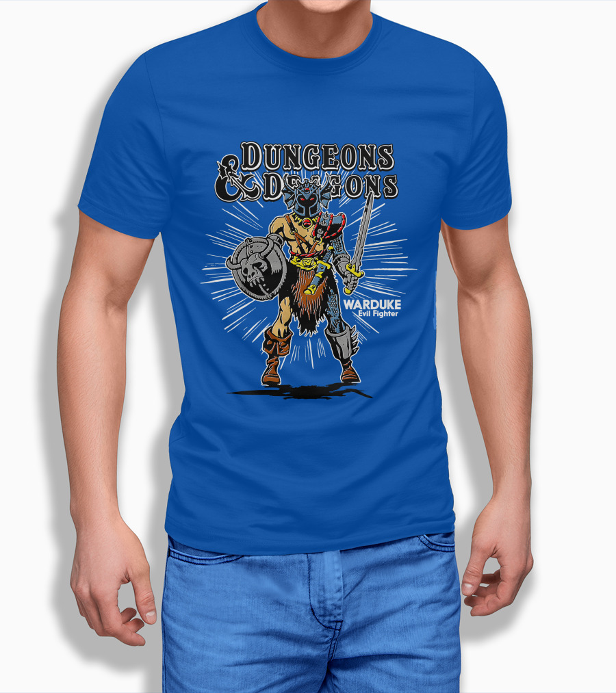 Dungeons and Dragons Warduke Evil Fighter T-Shirt