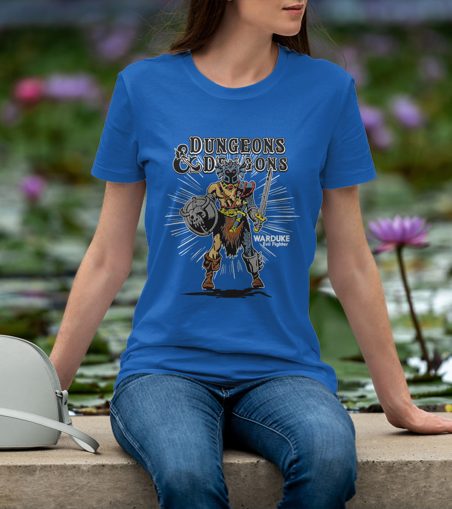 Dungeons And Dragons Warduke Evil Fighter T-Shirt