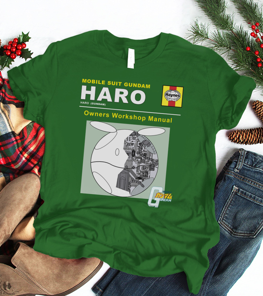 MOBILE SUIT GUNDAM HARO Owners Workshop Manual Haynes GUNDAM T-Shirt