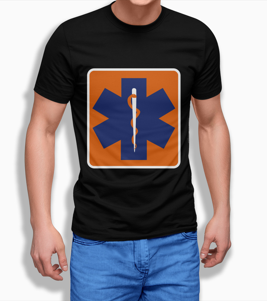 Star Of Life Medical Symbol The Cannon Ball Run T-Shirt