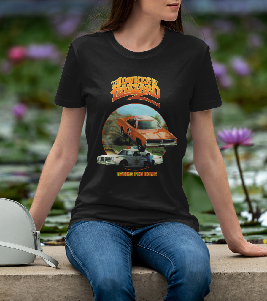 The Dukes Of Hazzard 01 General Lee Raging For Home T-Shirt