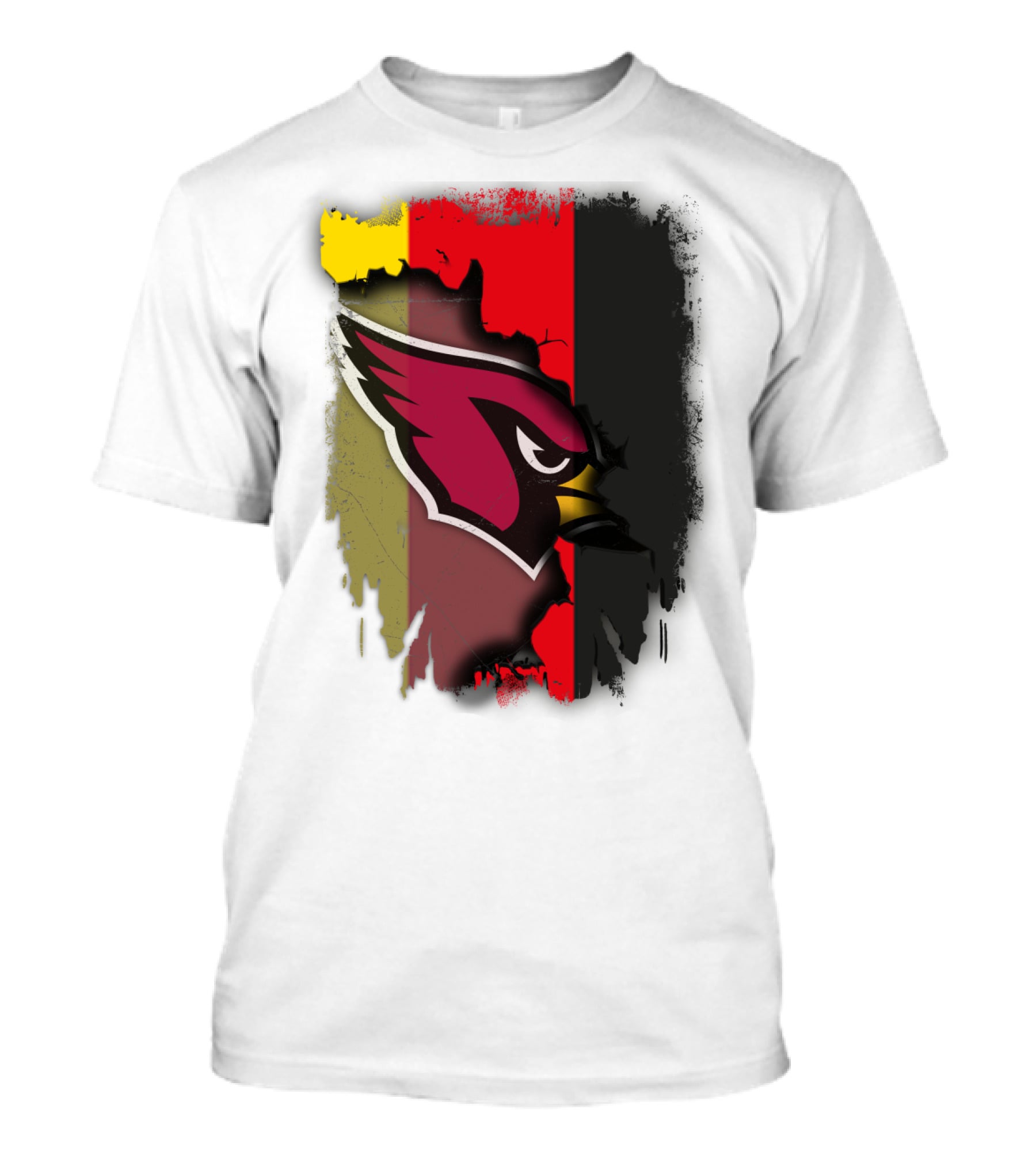 Germany Flag Colors With Cardinals T-Shirt
