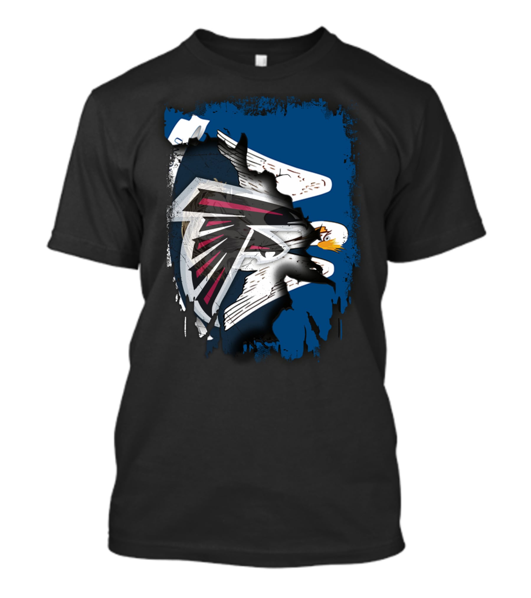 Together Louisiana With Falcons And Eagles T-Shirt