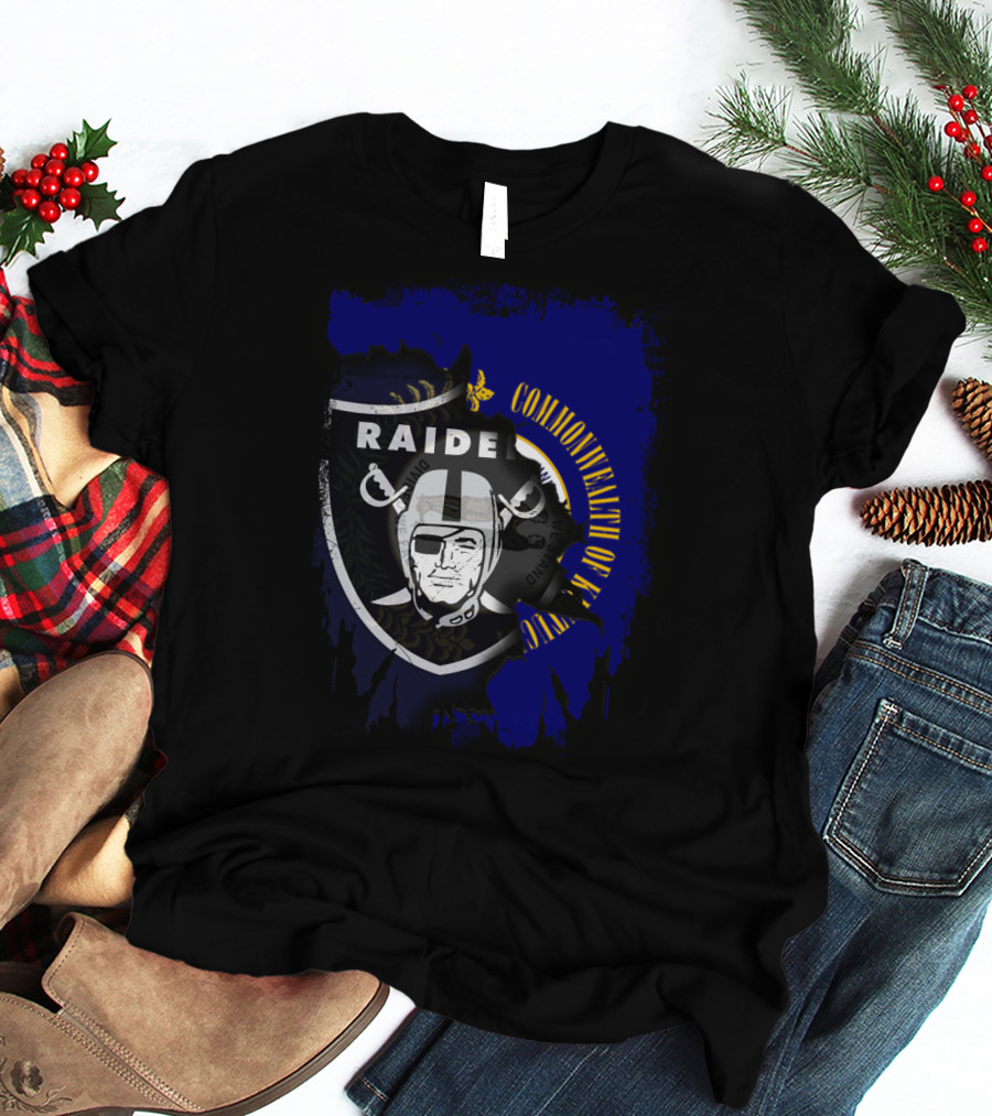 Commonwealth Of Kentucky Raiders Shield T-Shirt