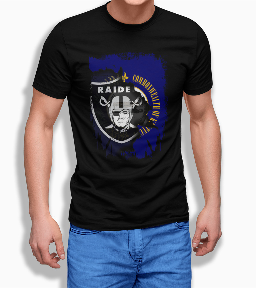 Commonwealth of Kentucky Raiders Shield T-Shirt