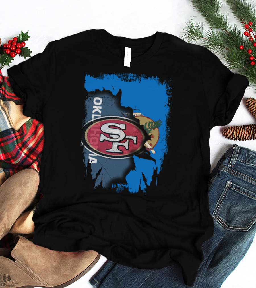 Oklahoma State Pride With 49ers SF T-Shirt
