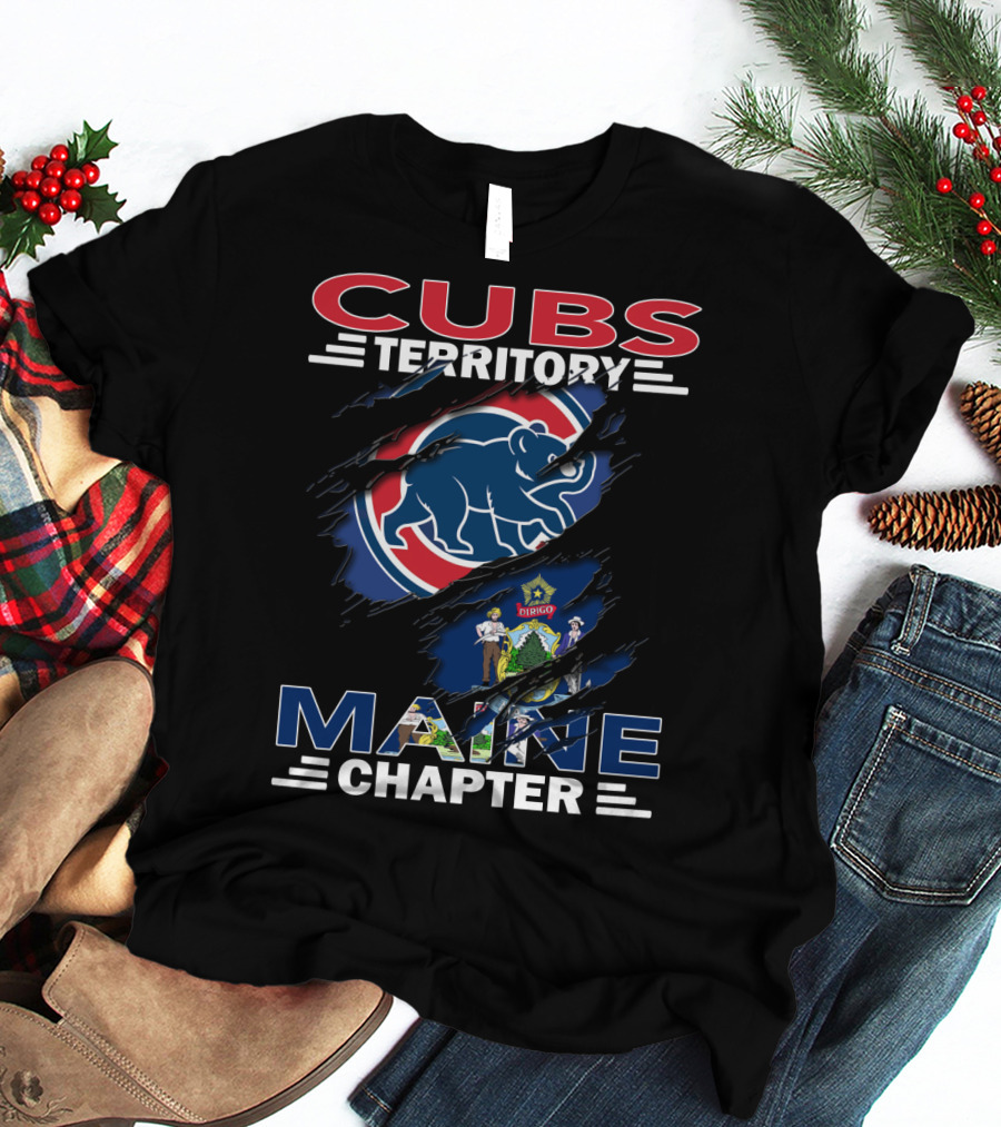 Cubs Territory Maine Chapter Durigo Bear Scratch T-Shirt