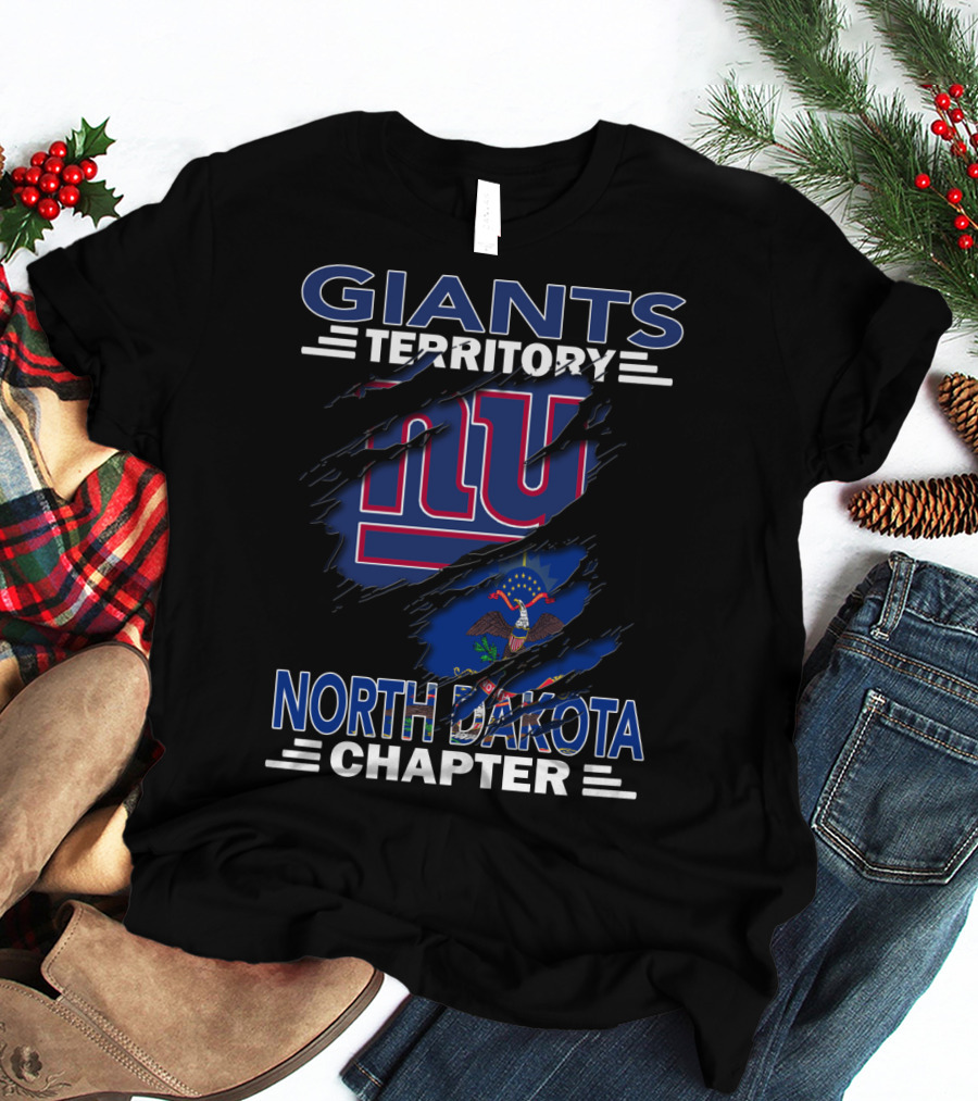 Giants Territory North Dakota Chapter NY Giants Fan Club T-Shirt