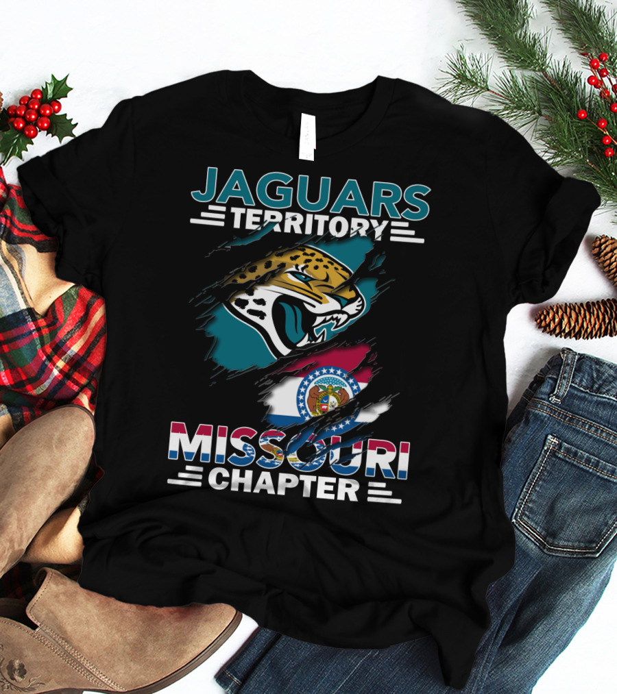 Jaguars Territory Missouri Chapter Flag T-Shirt