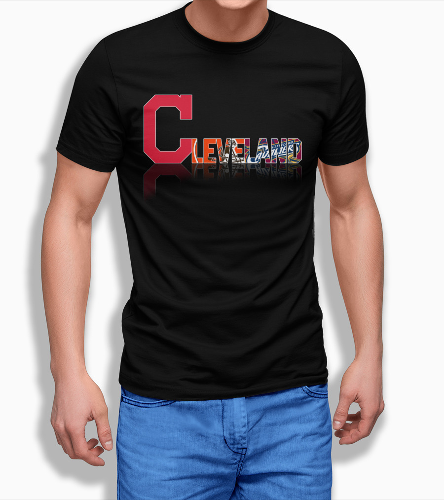 Cleveland Sports City Reflections T-Shirt