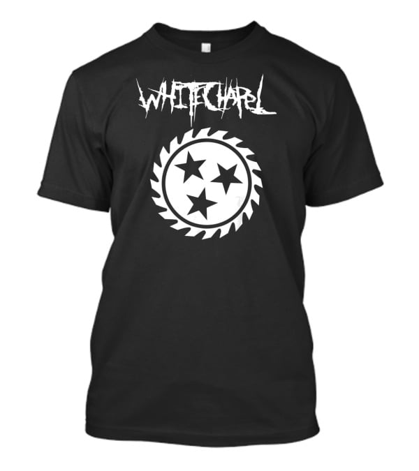 Whitechapel Three Stars Saw Blade T-Shirt