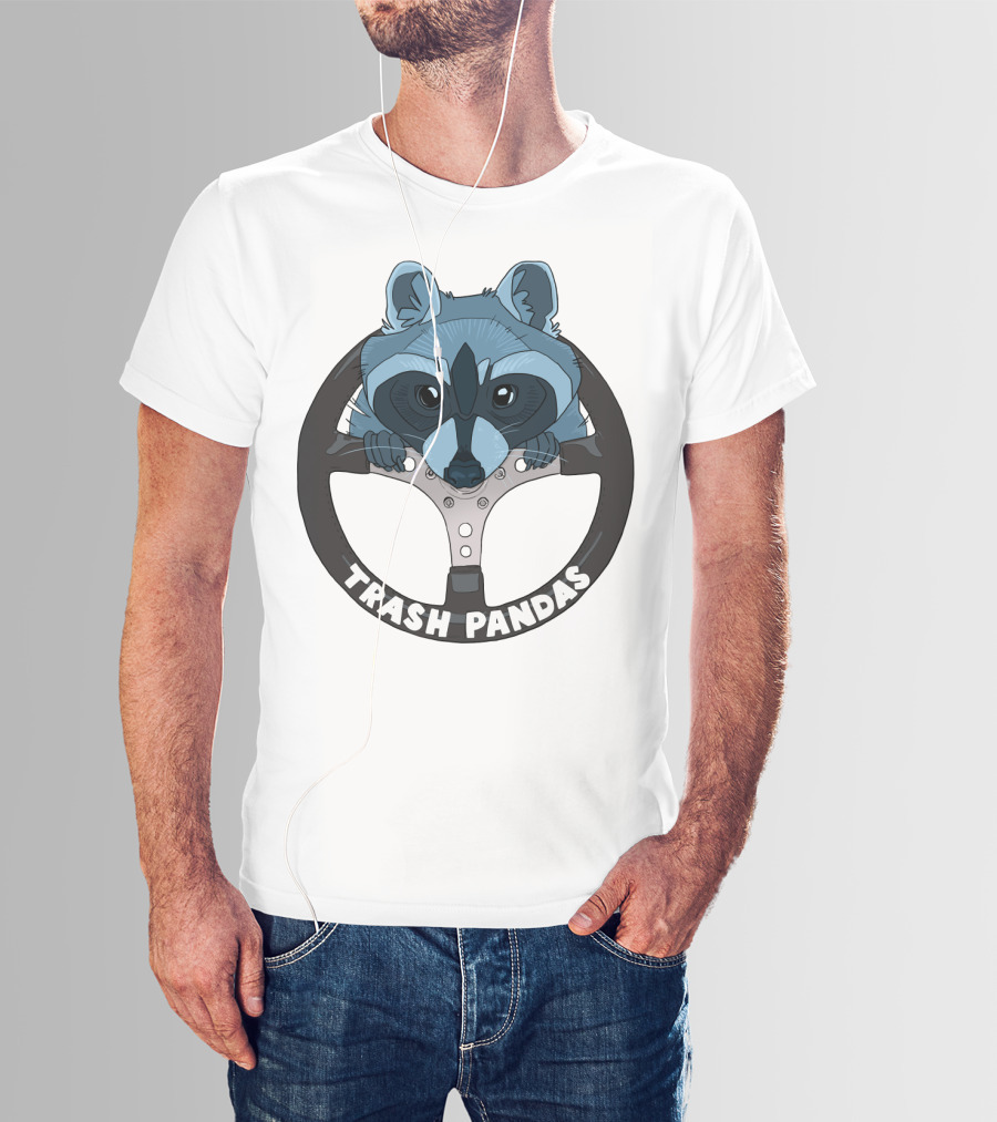 Trash Pandas Steering Wheel Club T-Shirt