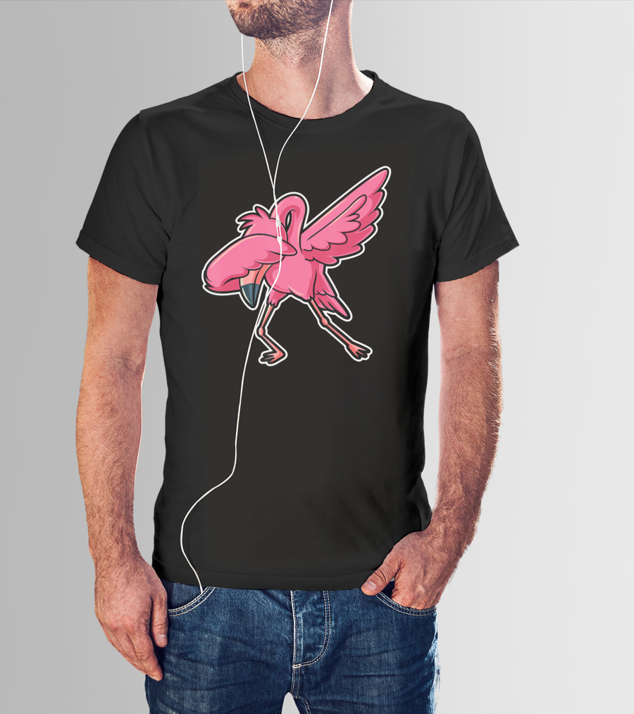Dabbing Flamingo Dab Iconic Pose T-Shirt
