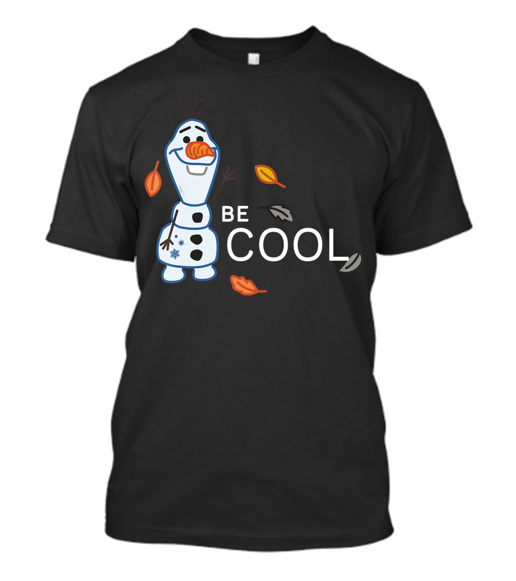 Disney Frozen 2 Olaf Be Cool Fall Leaves T-Shirt