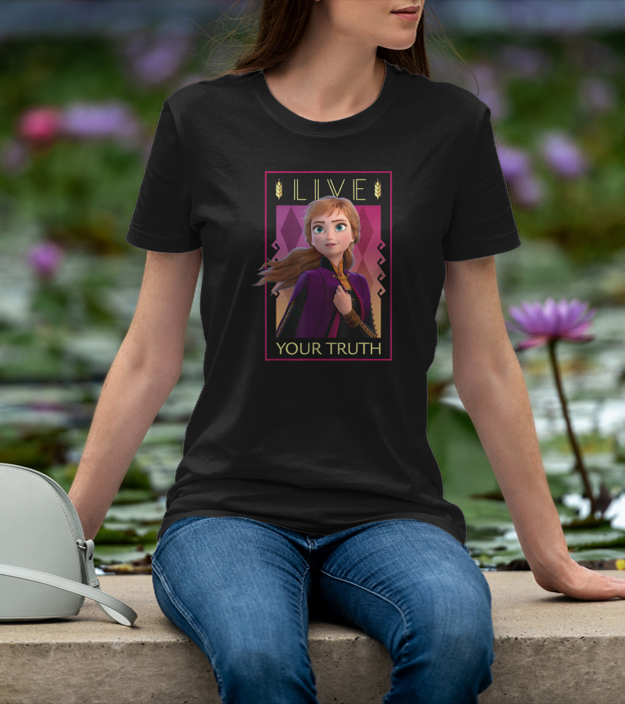 Disney Frozen 2 Anna Live Your Truth T-Shirt