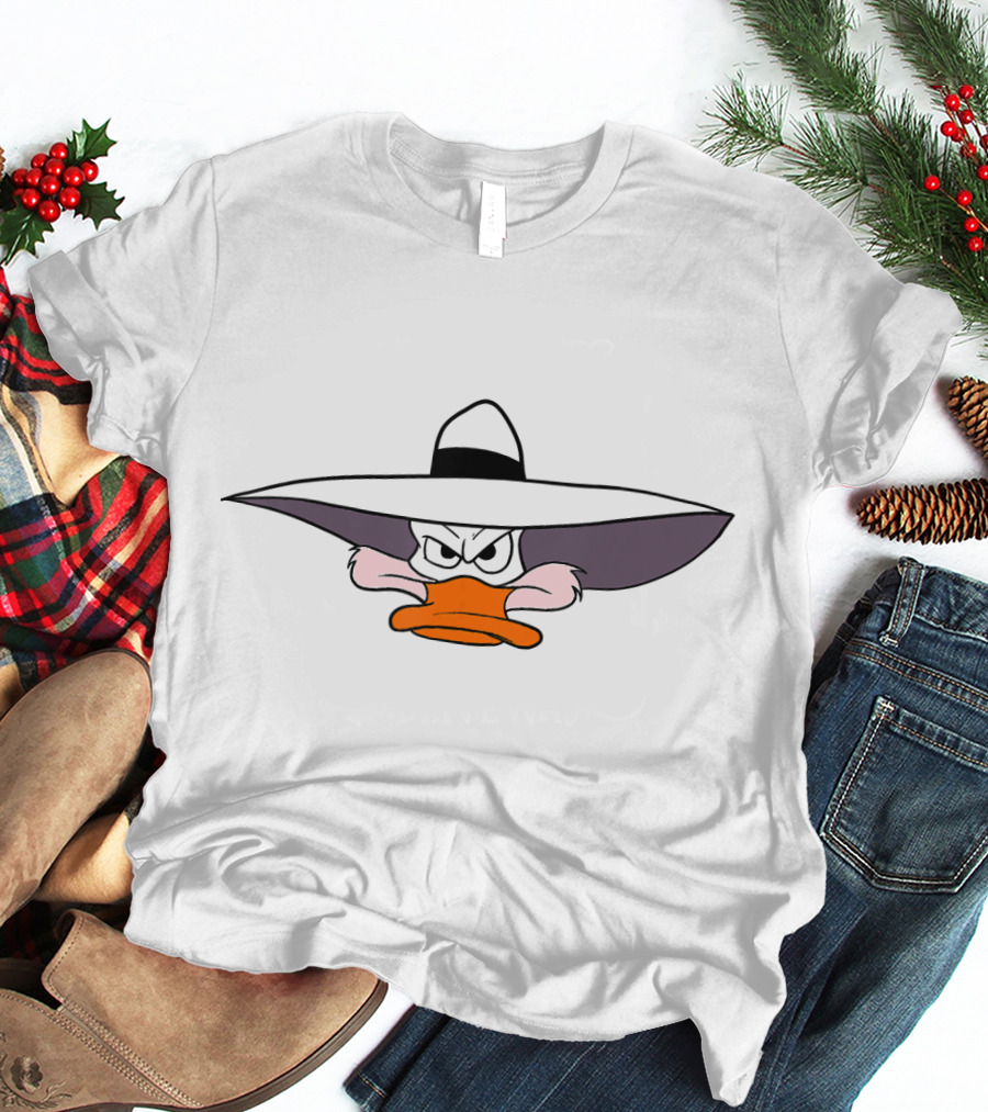 Disney Darkwing Duck Big Face Iconic Masked Duck Image T-Shirt