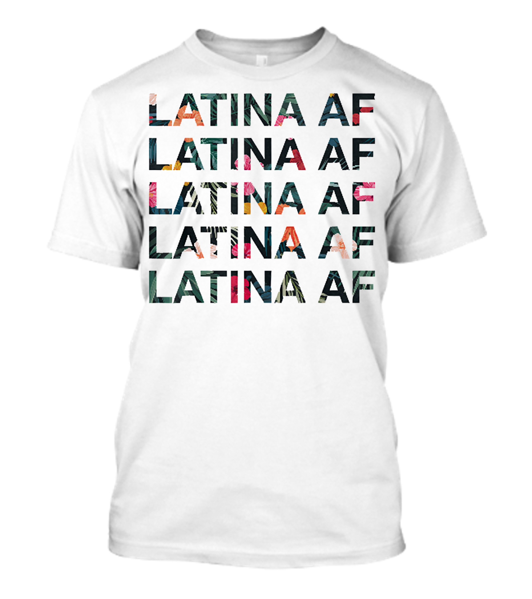 Latina AF Floral T-Shirt